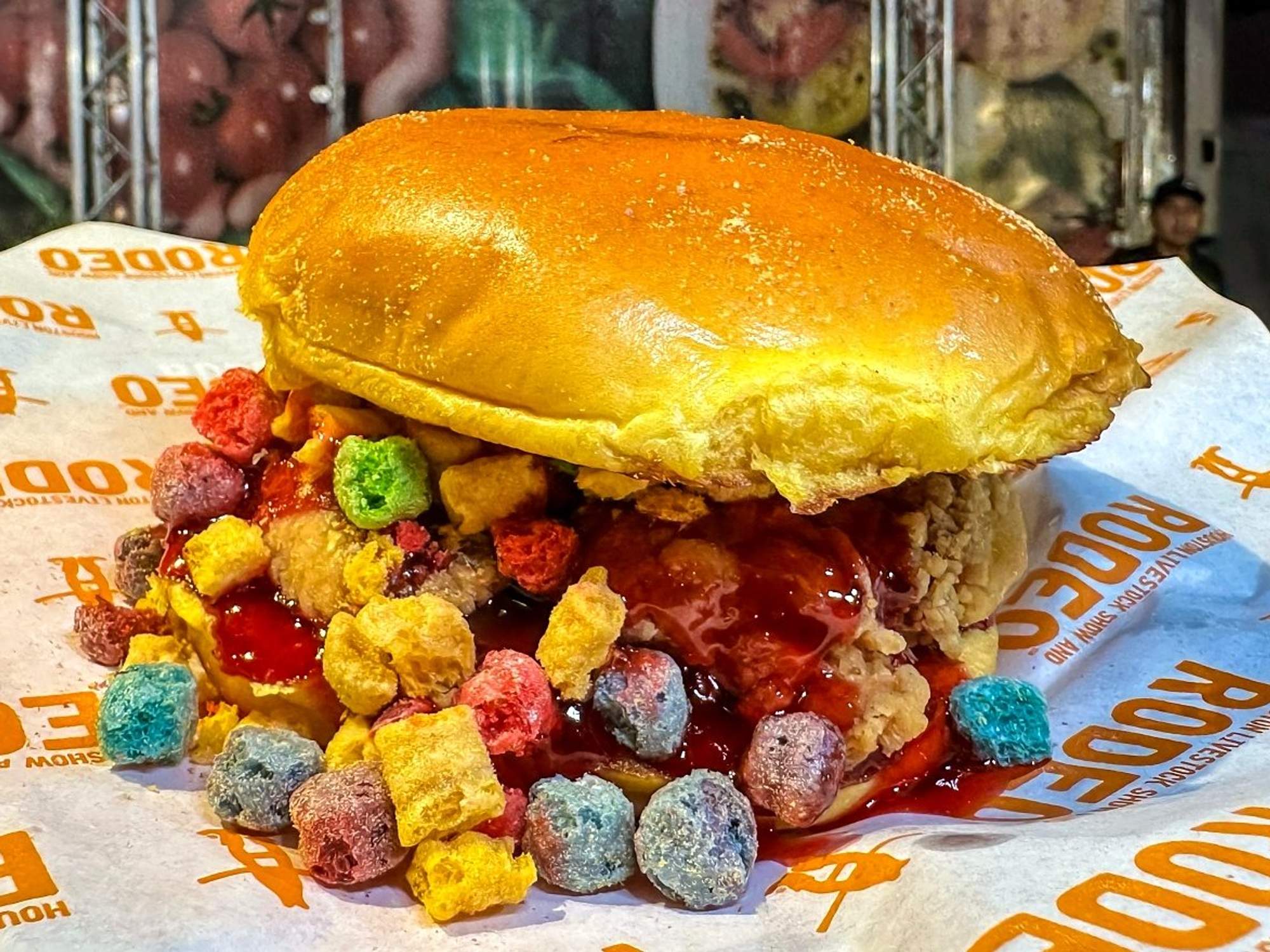 Sandwich Rodeo Menu Rodeo Carnival Midway's maestro kicks it up with Cap’n Crunch Chicken ...