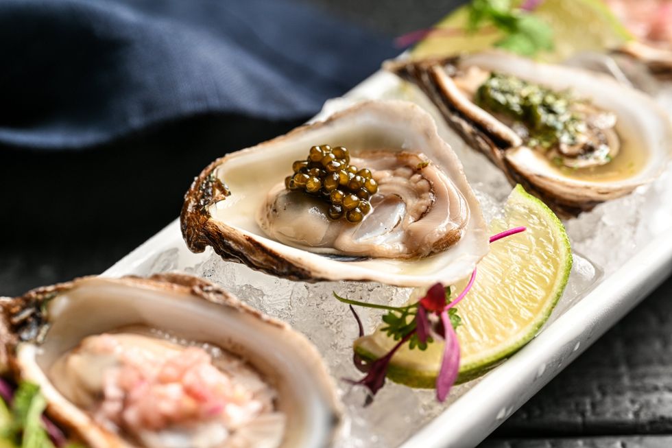 Caps Supperclub oysters