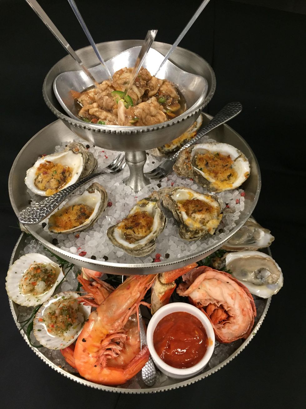 Towers of delight Houston restaurants serve up spectacular mountains