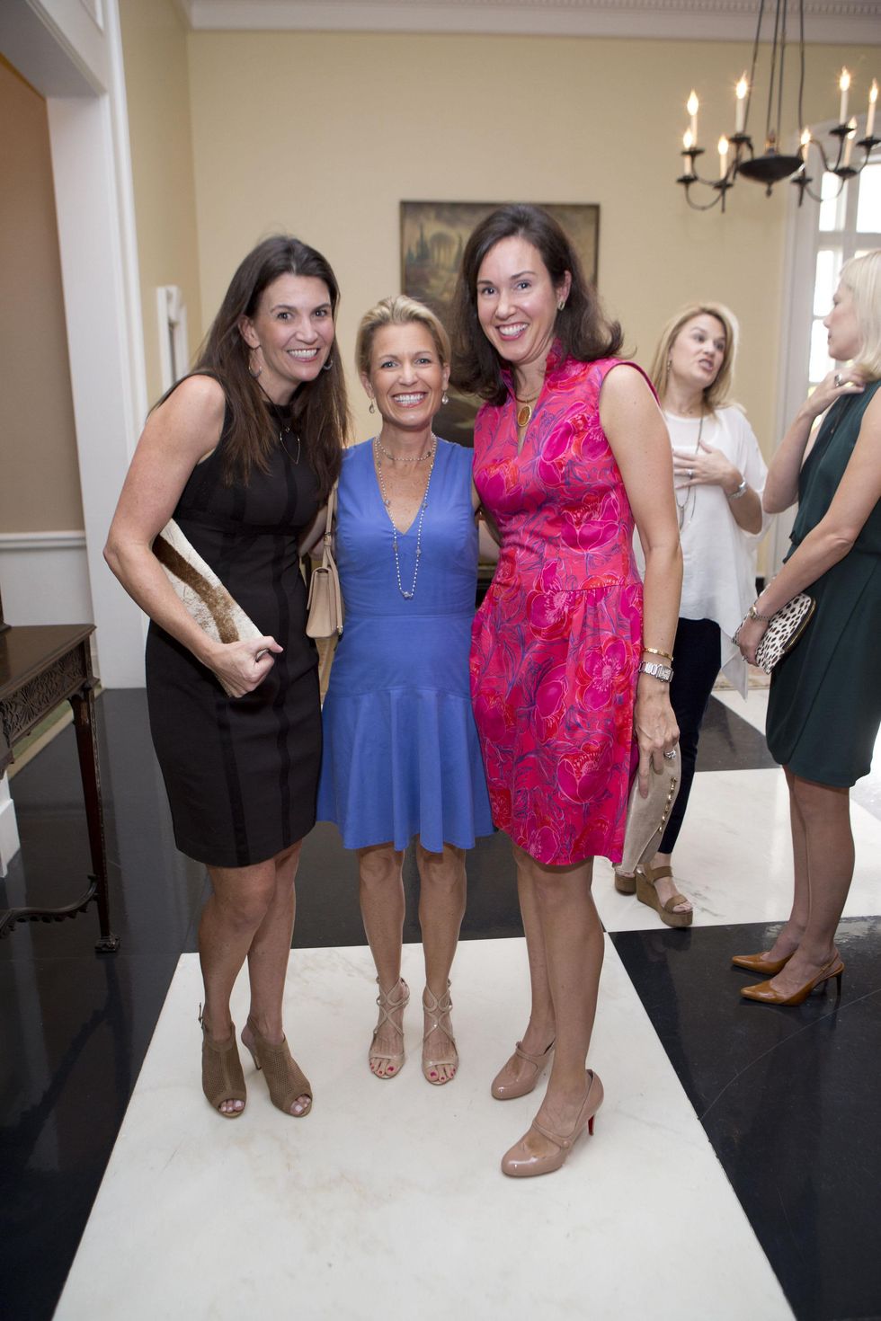 Cari Griggs, from left, Susan Light and Amy Reeves at the Small Steps Nurture & Nourish Luncheon September 2014