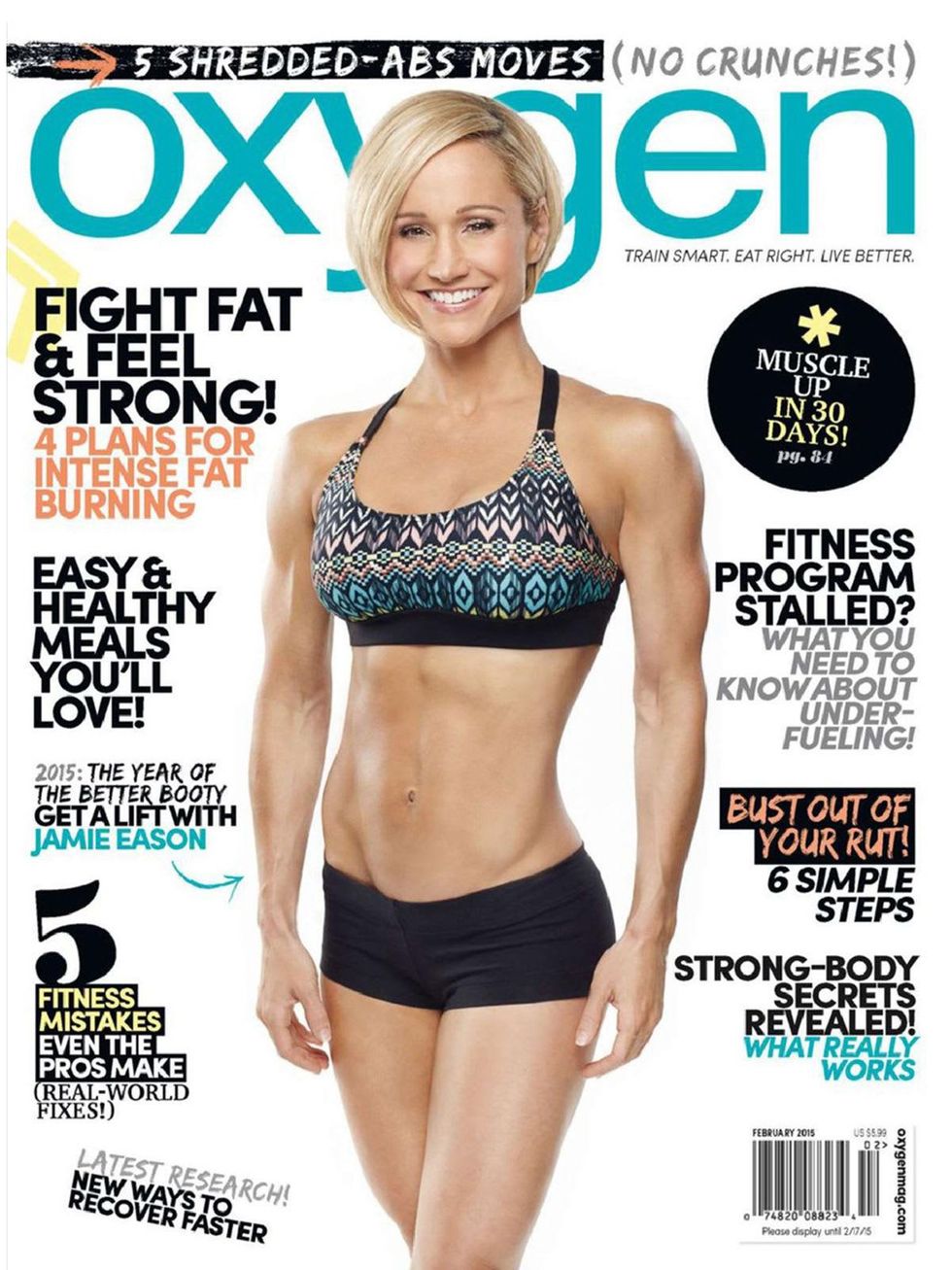 2009 March, Oxygen Women's Fitness Magazine, Burn Even More Fat