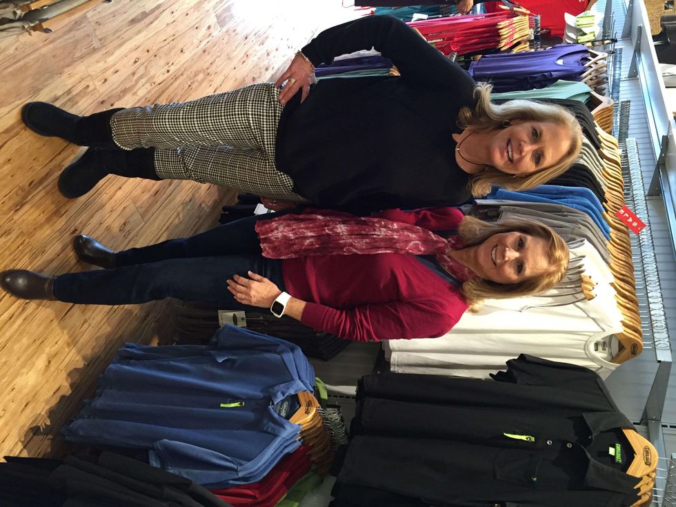 Cariloha store owners Linda Whittington and Tracy Young