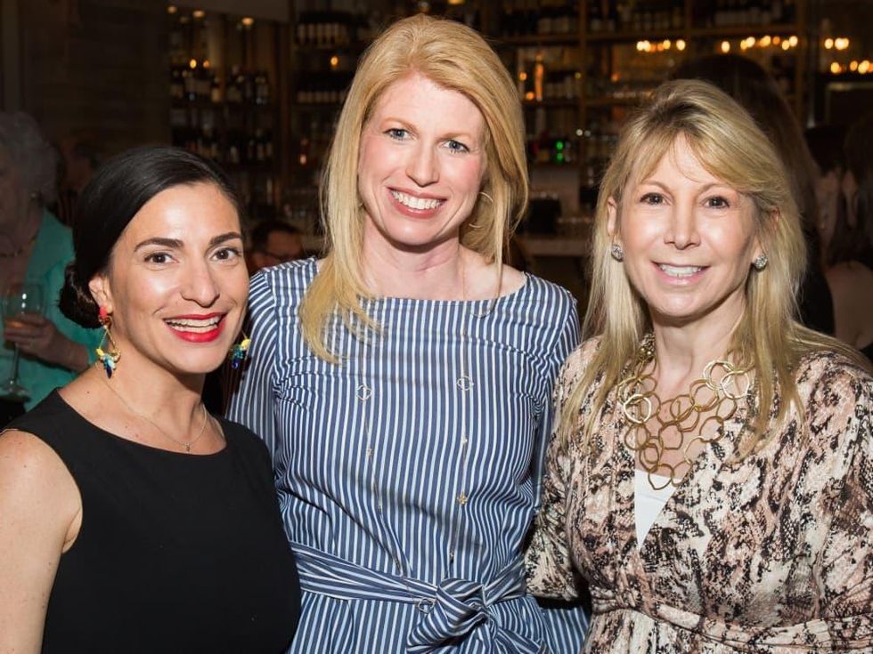 Carla Leslie, Jacquelyn Cox, Candace Thomas at UTHealth Children\u2019s Learning Institute\u2019s fifth annual tasting dinner