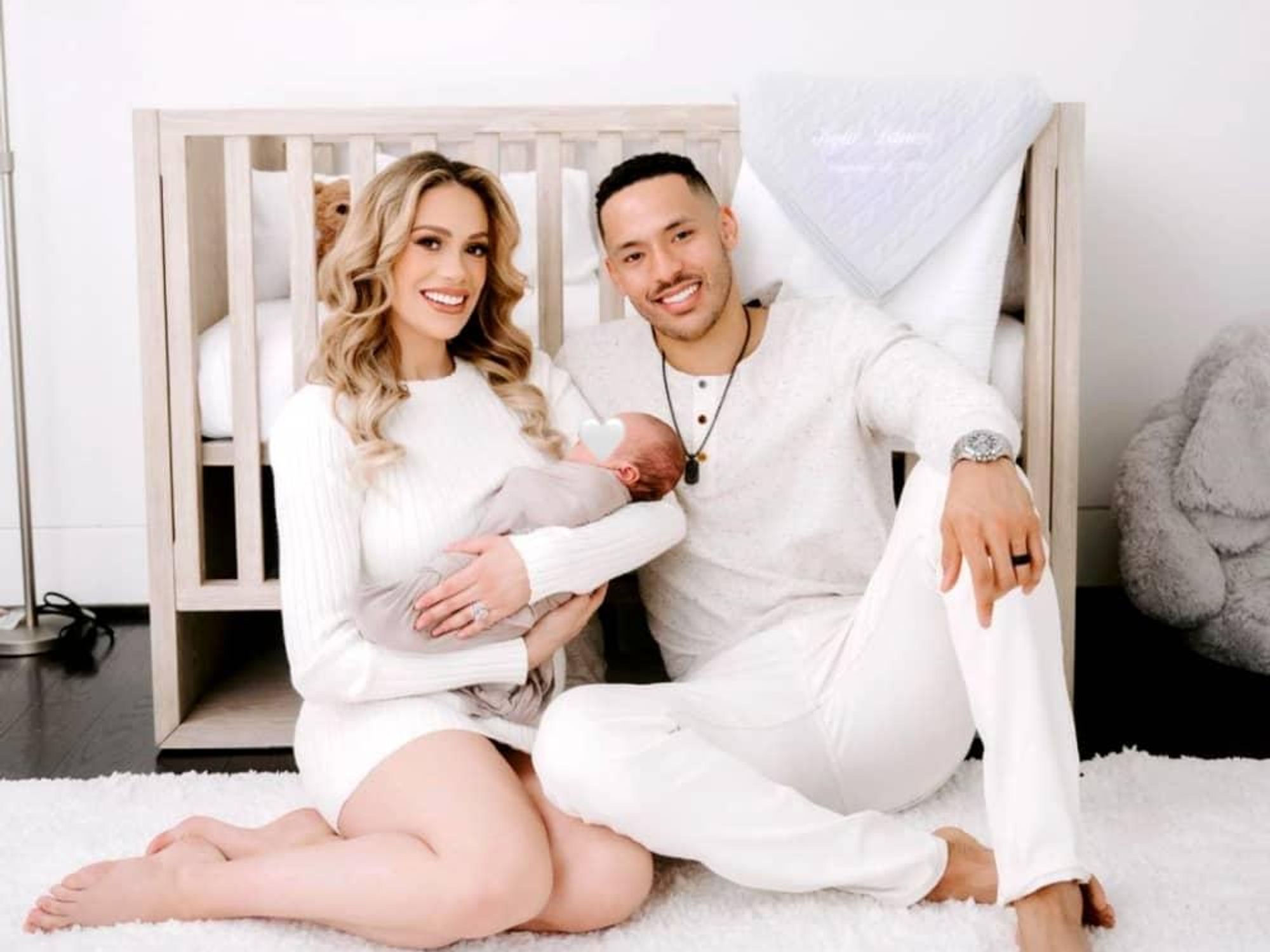 Houston Astros superstar shortstop and pageant queen wife announce birth of  first son - CultureMap Houston