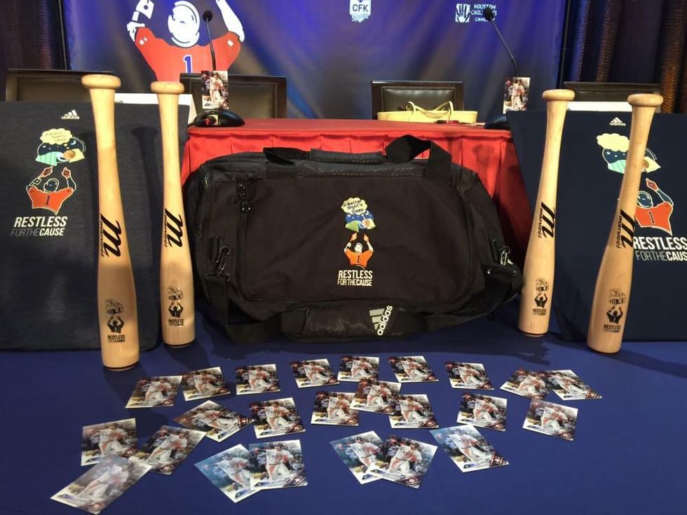 Carlos Correa, Houston Children's Charity lunch, March 2016