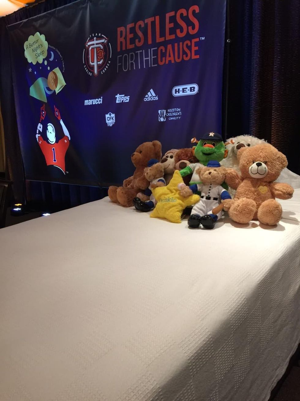 Carlos Correa, Houston Children's Charity lunch, March 2016