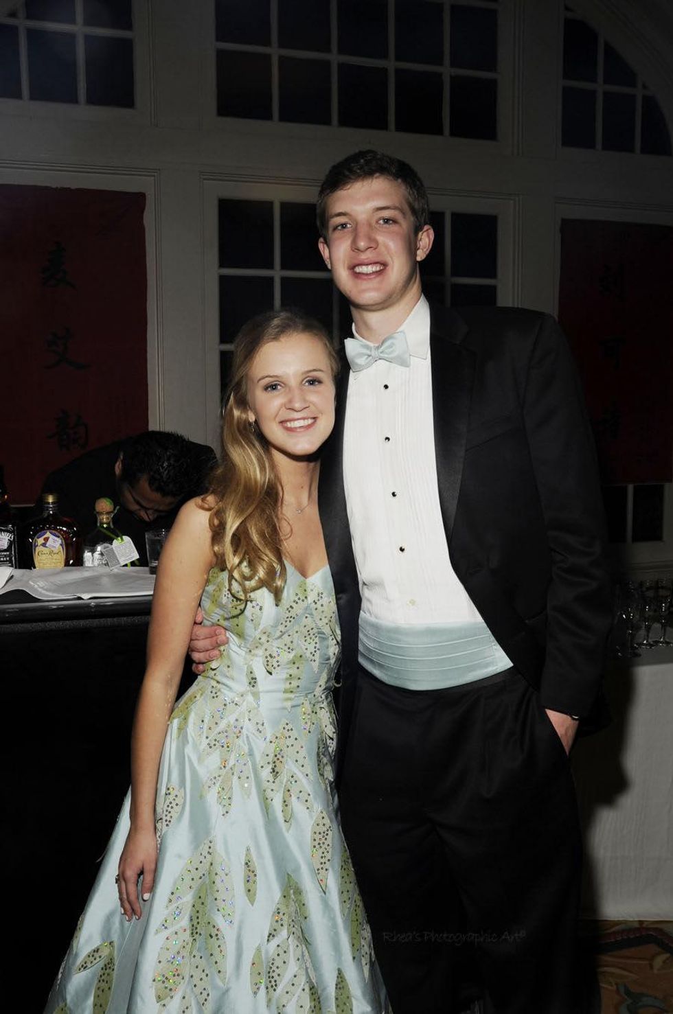 Carly Gray and Travis Read at the Knights of Momus Ball February 2015