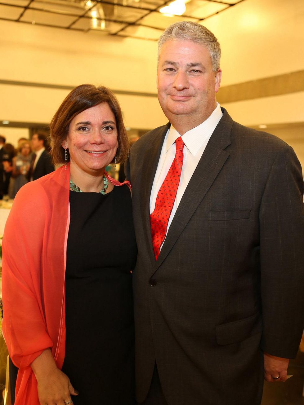 Carmen and Butch Mach at the Alley Theatre CenterStage Dinner