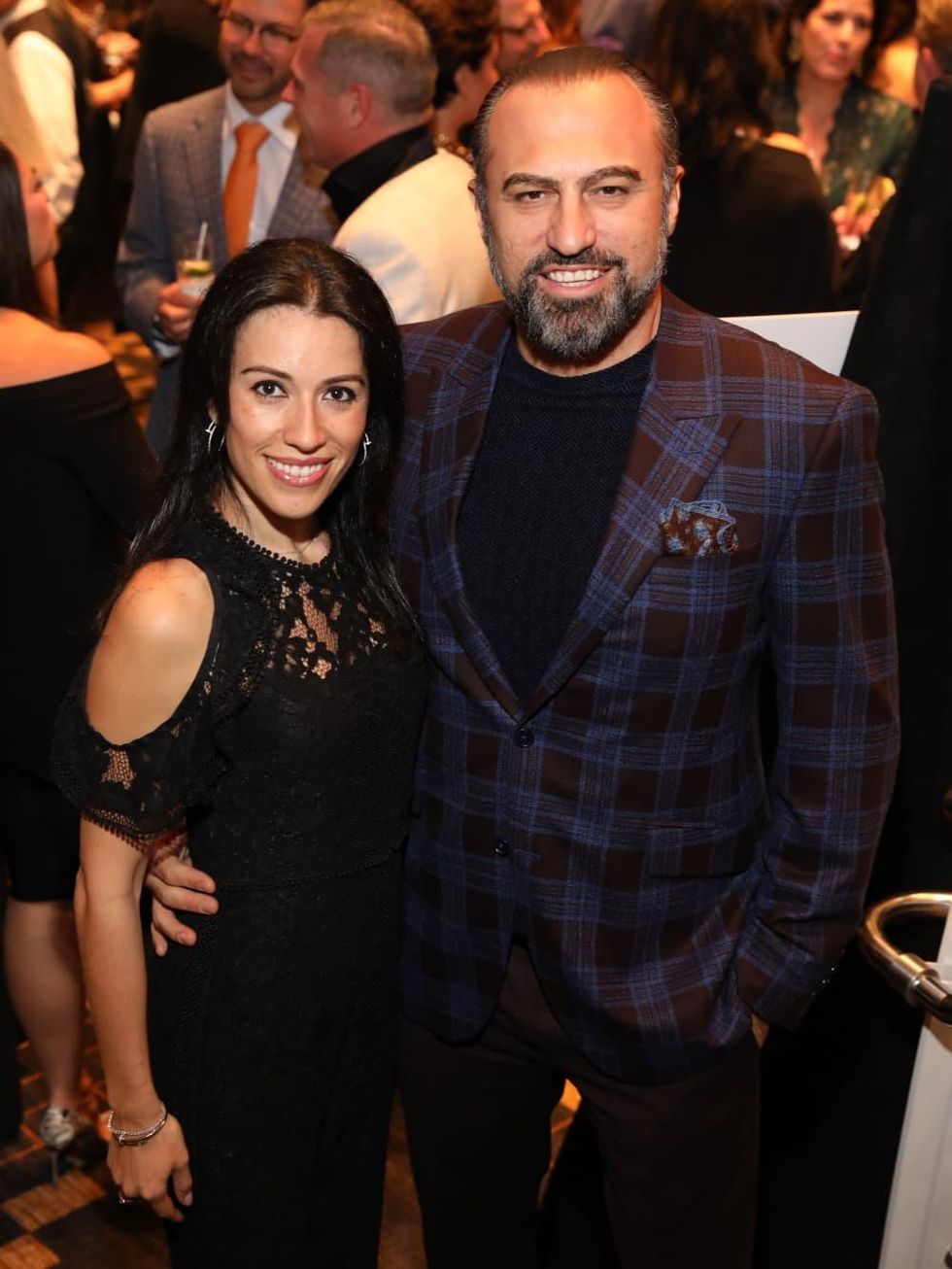 Carmen and Kiki Dikmen at Festari Gala