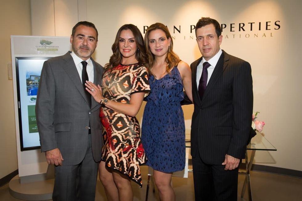 Carnan Offices Opening, April 2016 Rafael Chavez, Carmina Zamorano, Gaby Irastorza, Jorge Lomelin