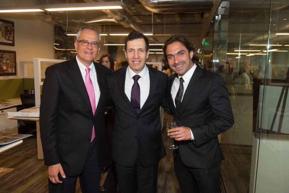Carnan Properties Opening, April 2016, Alfonso Estevez, Jorge Lomelin, Luis Felipe Zamorano