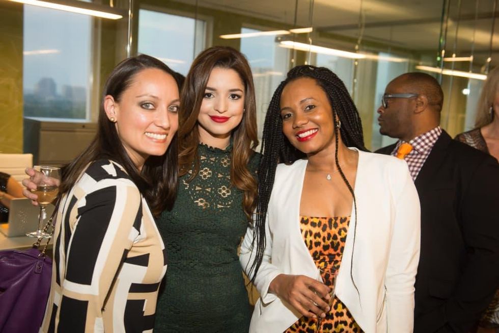 Carnan Properties Opening, April 2016, Consuelo Inestrosa, Vanessa Hughes, Jessica Obaseki