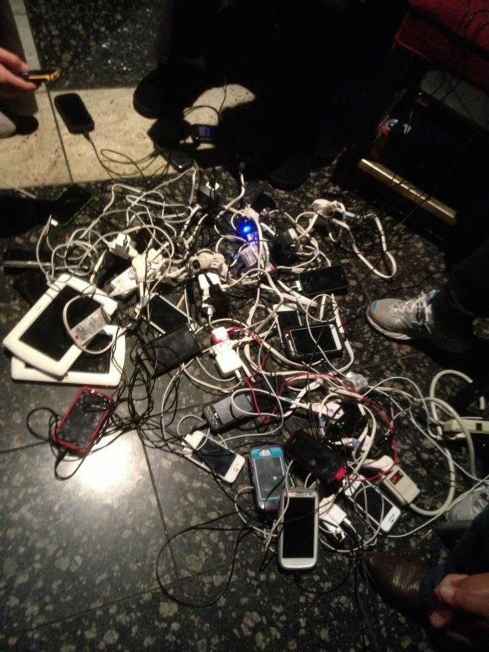 Carnival Triumph, charging station