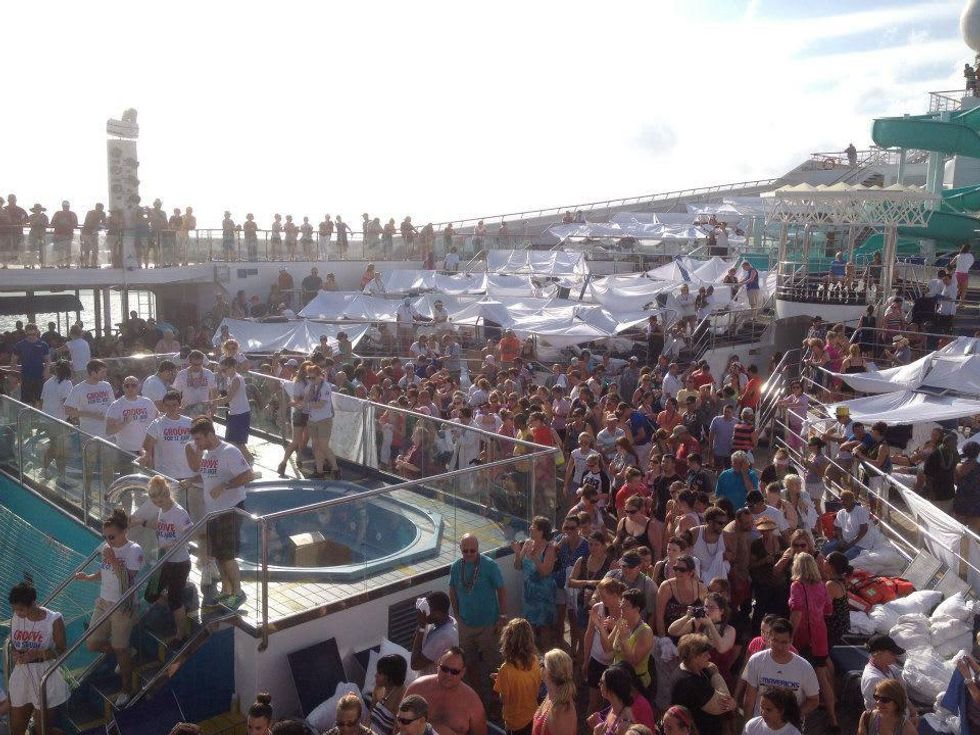 Carnival Triumph, Mardi Gras with no booze