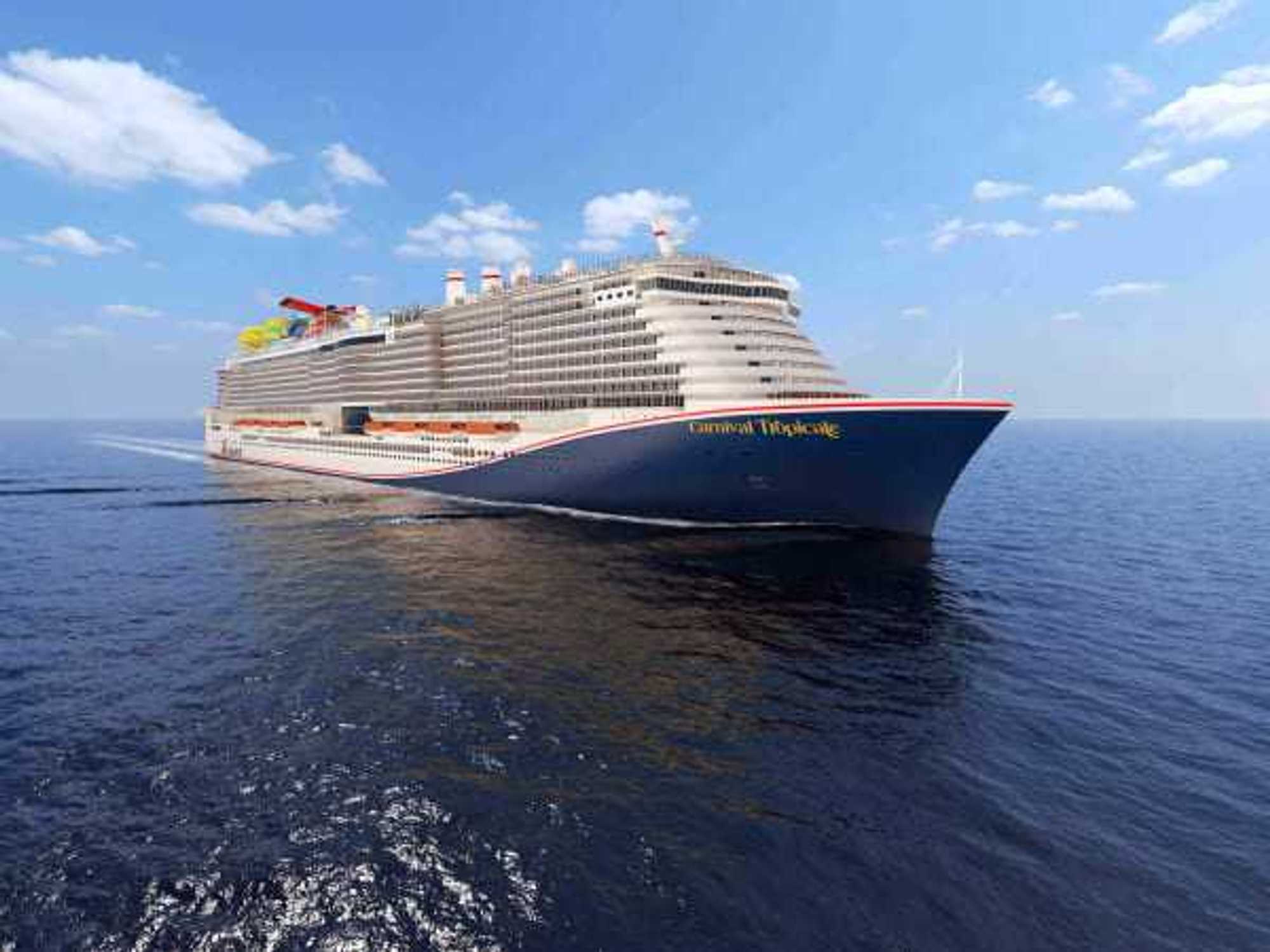 Carnival Tropicale to homeport in Galveston in 2028