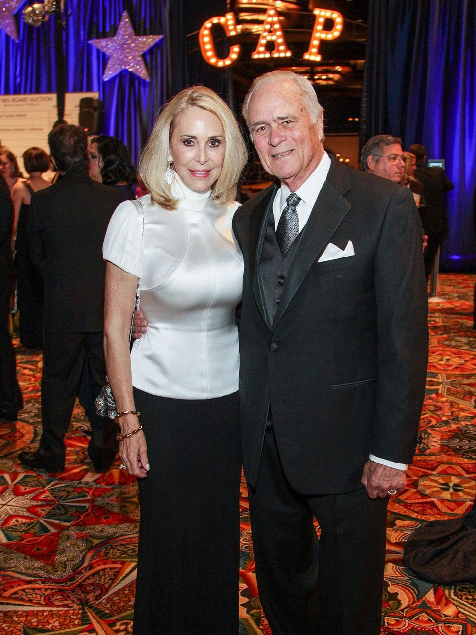 Carol and Bill Simmons at the Citizens for Animal Protection Gala November 2013