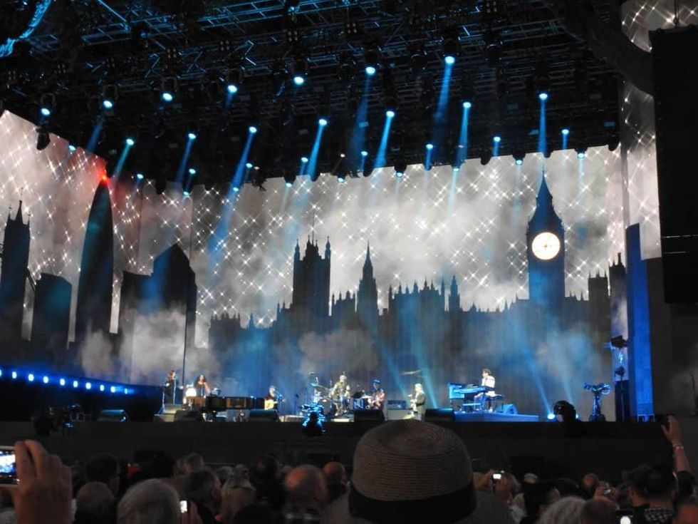 Carole King at London concert