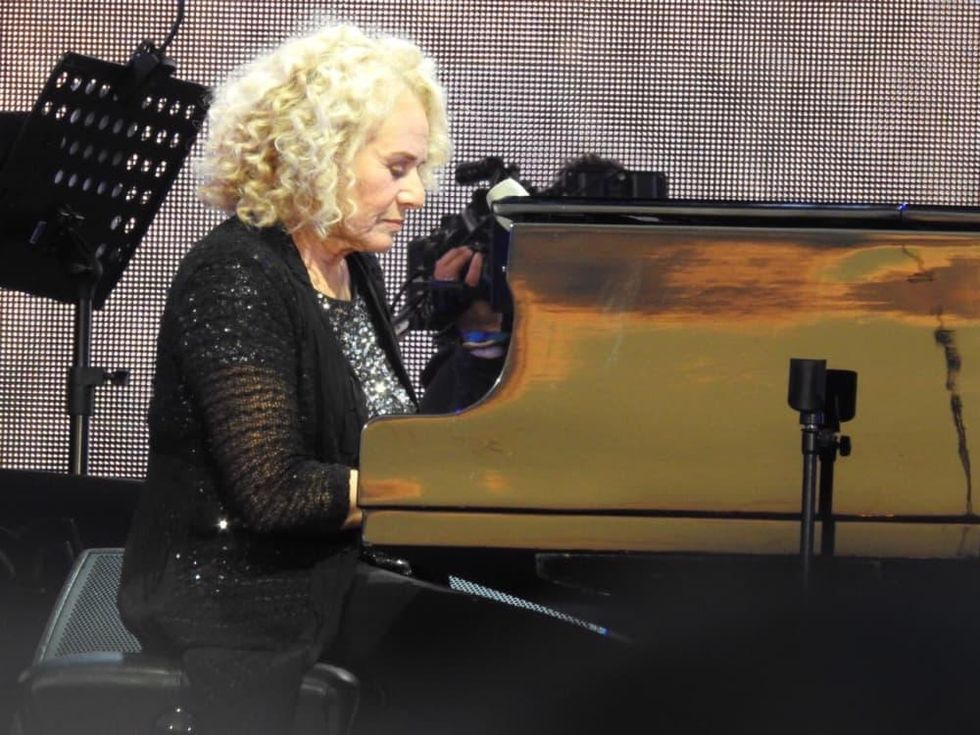 Carole King at London concert