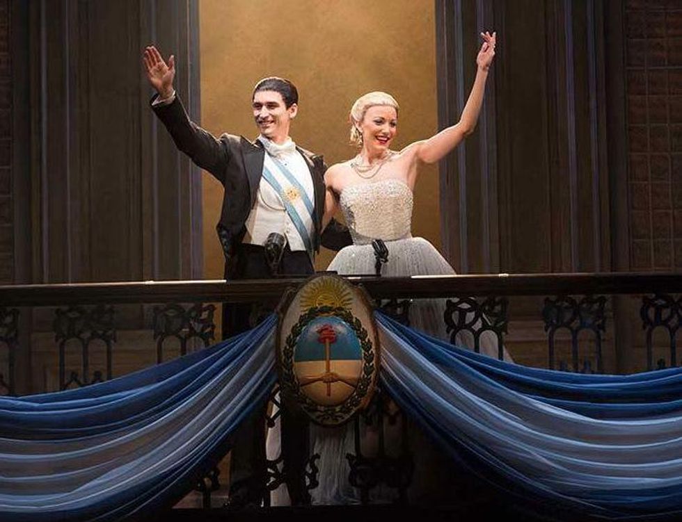 Caroline Bowman in Evita