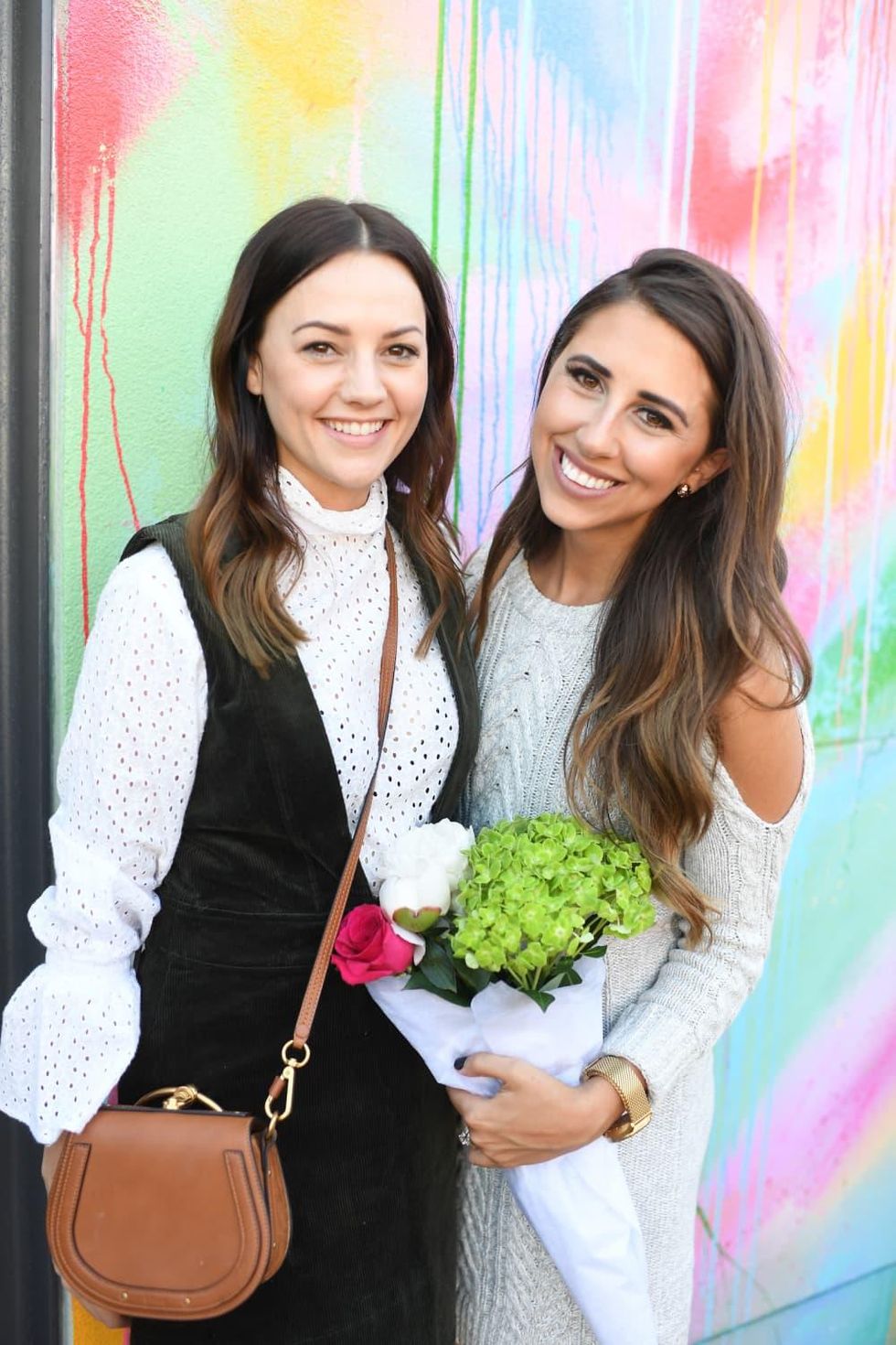 Caroline Knapp, Dede Raad at More Color Please launch