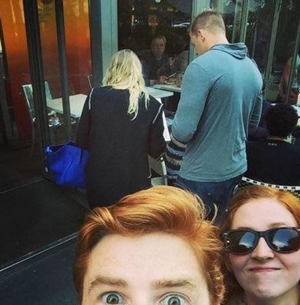 Caroline Wozniacki and JJ Watt in Paris