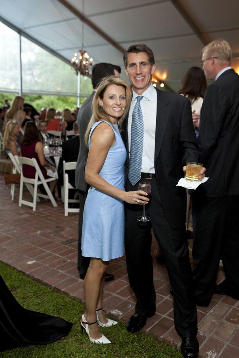 Carolyn and Garry Tanner at the Small Steps Wine Classic May 2014