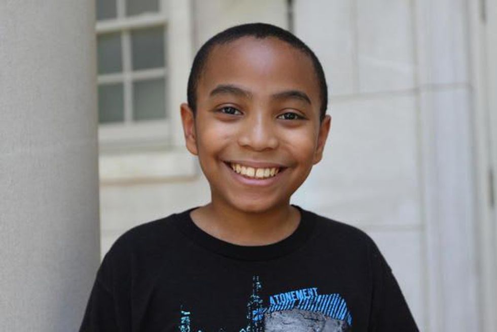 Carson Huey-You the 11 year old student at TCU