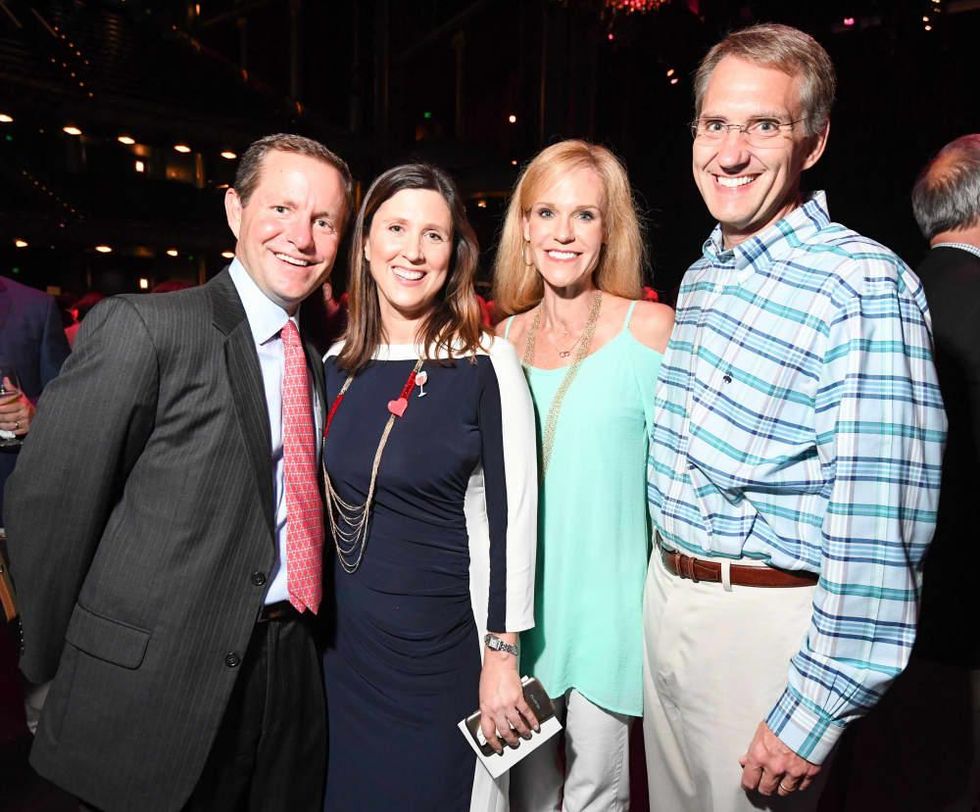 Casa de Esperanza dinner 4/16 Chip Earle, Claire Ferguson, Susan Jones, David Jones