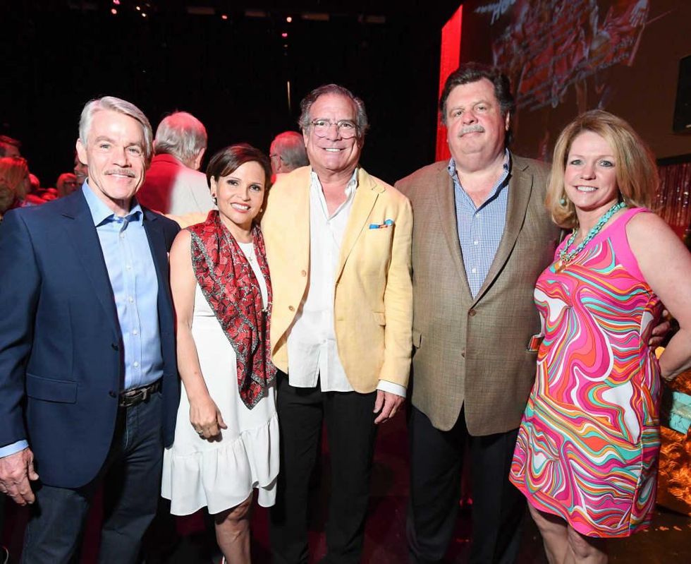 Casa de Esperanza dinner 4/16 Tom Koch, Lucia Cordua, Michael Cordua, Alex Brennan-Martin, Robin Brennan-Martin