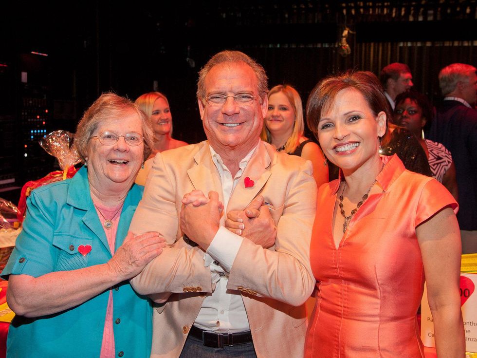 Casa de Esperanza Gala April 2013 Sister Patricia Aseltyne, Michael Cordua and Lucia Cordua