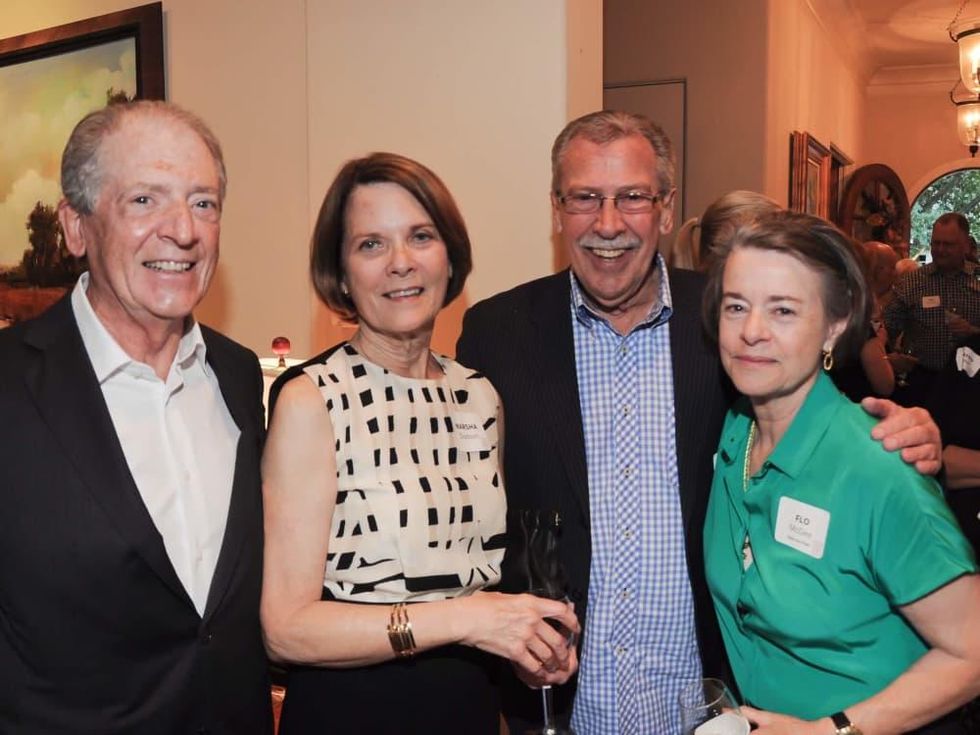 Casa de Esperanza kickoff party Sam Dodson, Marsha Dodson, Ed Smith, Flo McGee