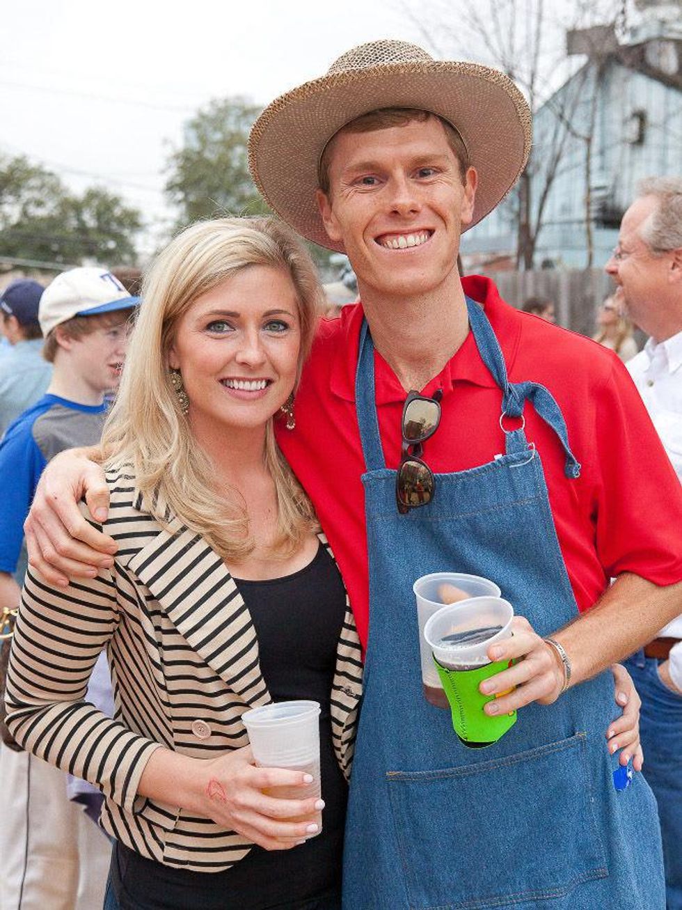 Casa de Esperanza Young Professionals chili cook-off, February 2013, Becca Irey, Will Hutchins
