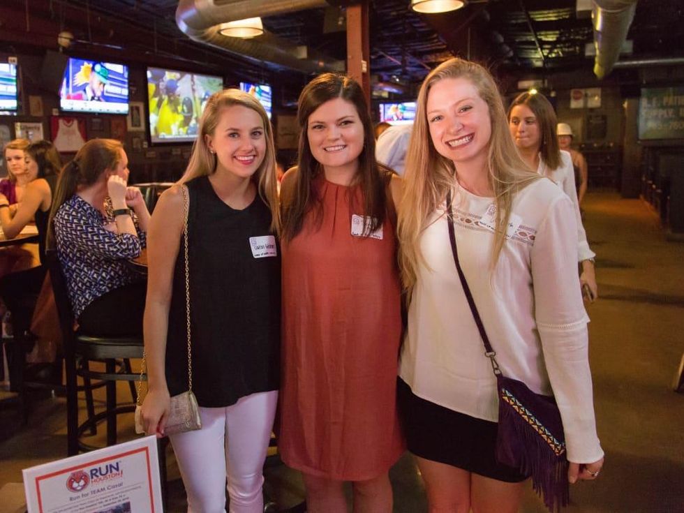 Casa de Esperanza YP event 6/16 Caitlin Gibbons, Sierra Pagel, Ava Dark
