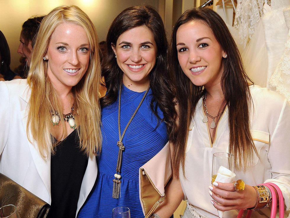 Casa de Novia grand opening, March 2013, Courtney Ormand, Lauren Friedrichs and Logan Ashton