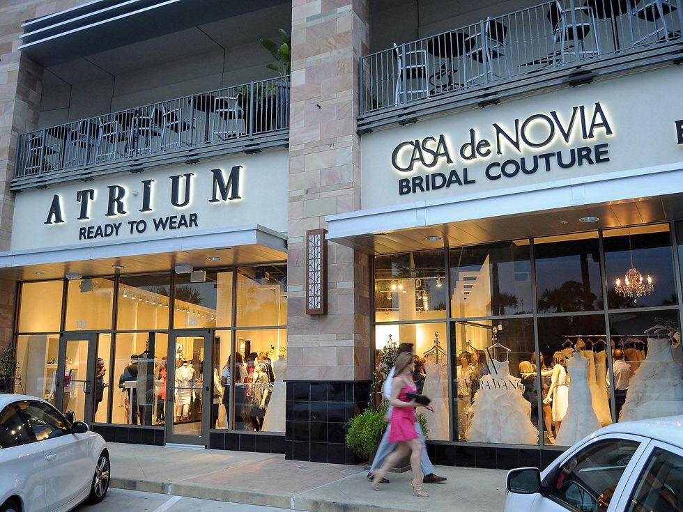 Casa de Novia grand opening, March 2013, store front