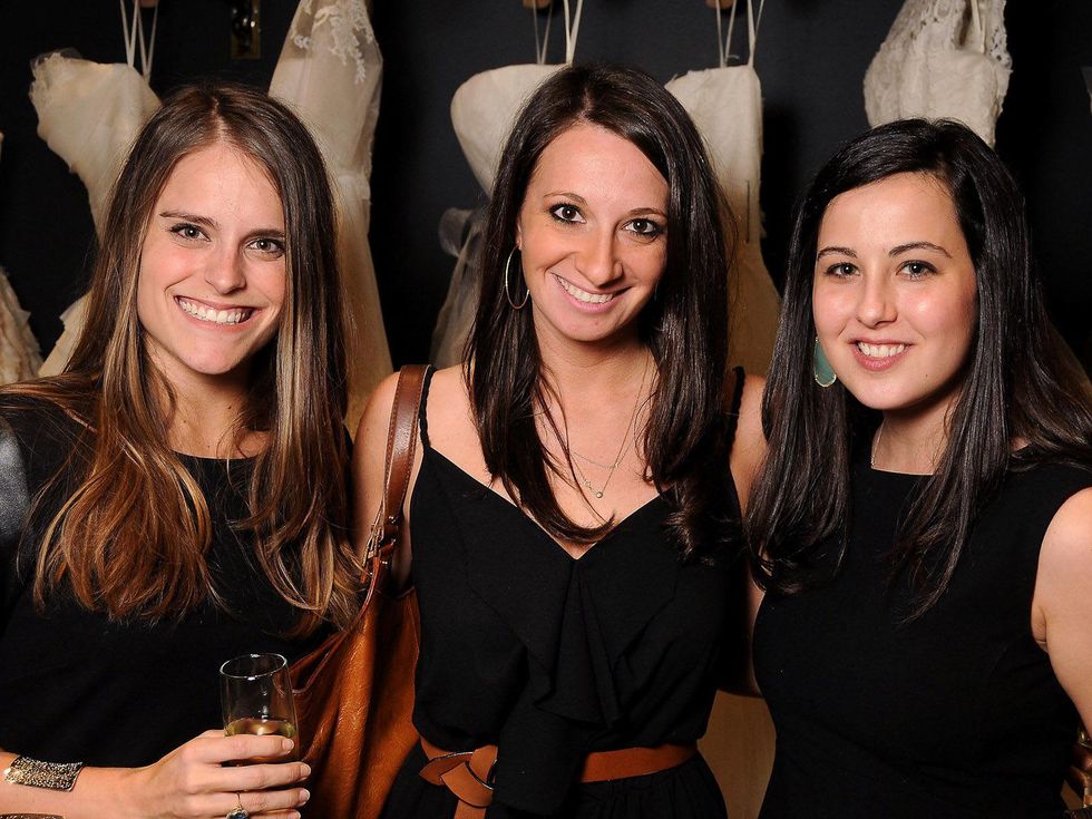 Casa de Novia grand opening, March 2013, Sydney Mafrige, Emily Moise and Mary Anna Hill