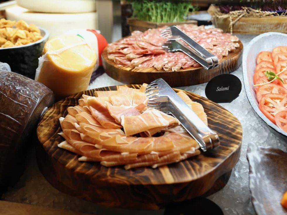 Casa Do Brasil salad bar