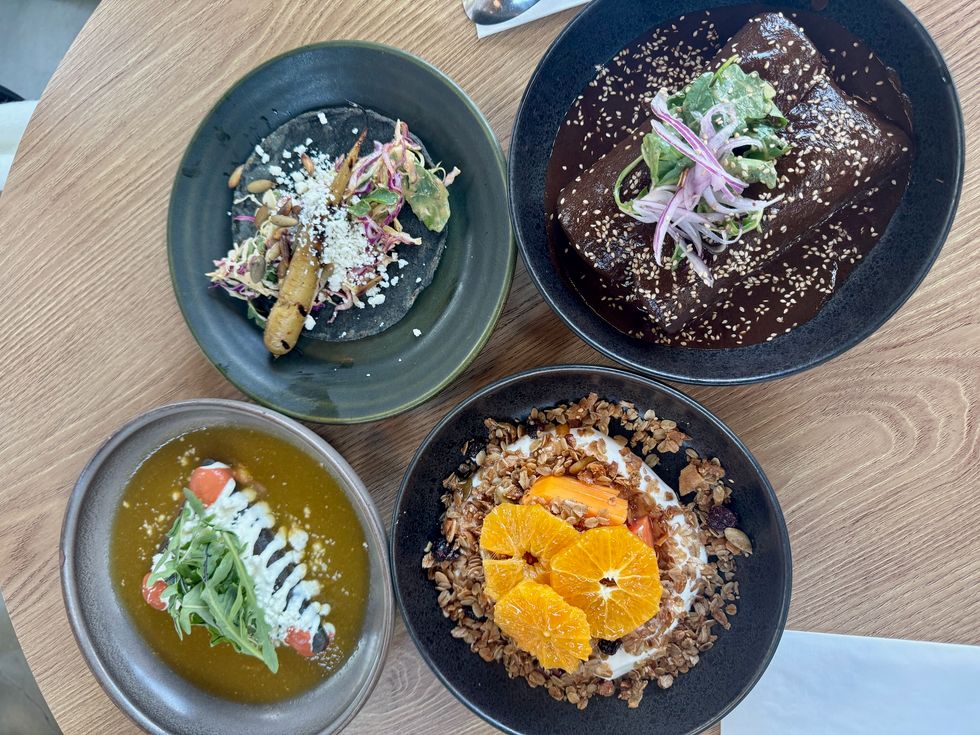 Casaema restaurant food spread