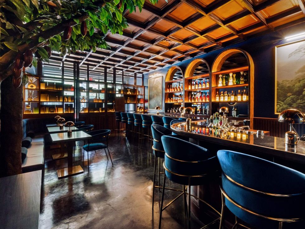 Case Chocolates speakeasy interior