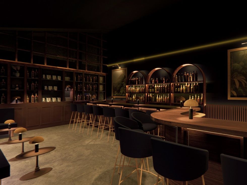 Case Chocolates speakeasy rendering
