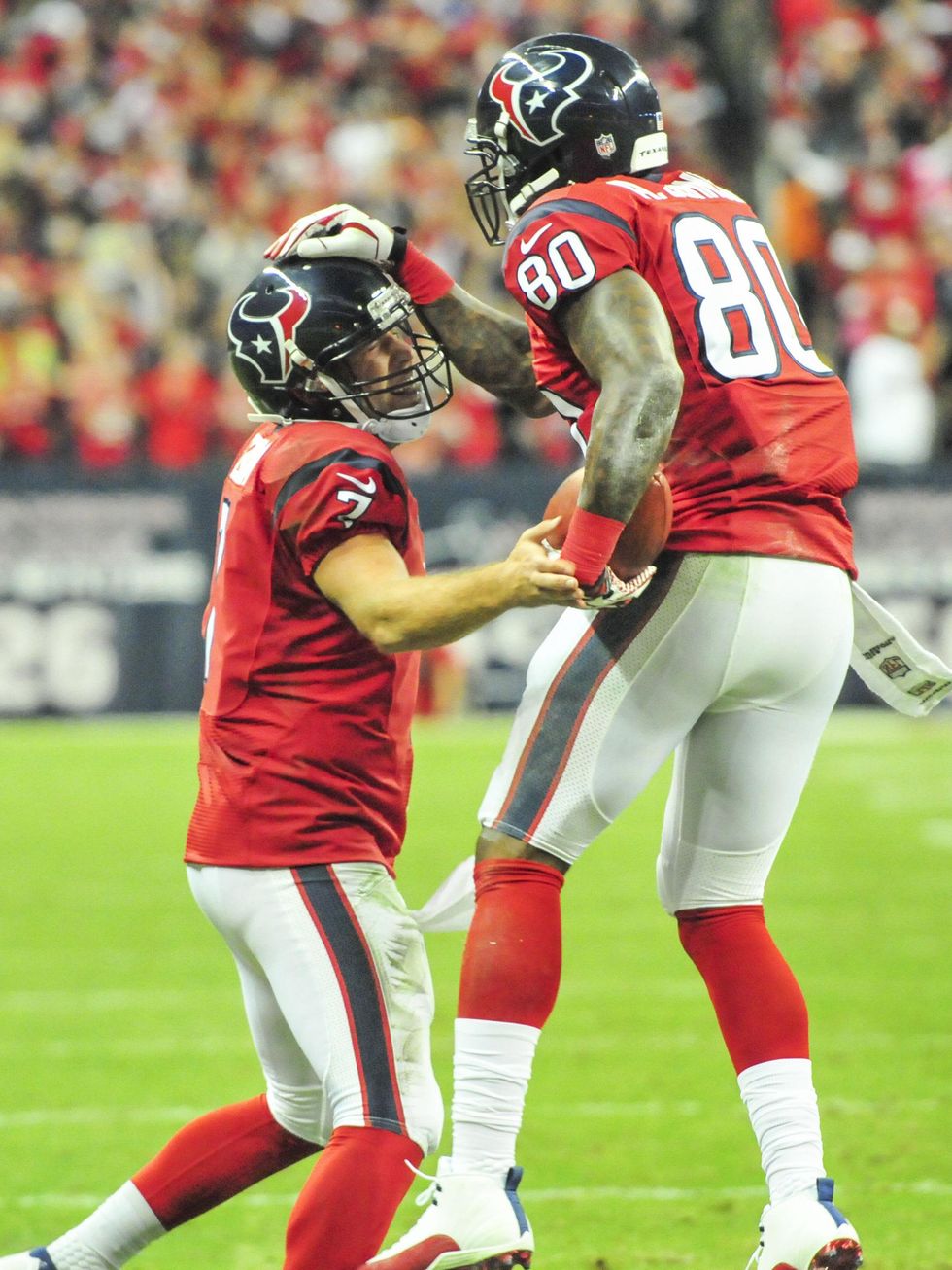 Case Keenum Andre Johnson Texans Colts