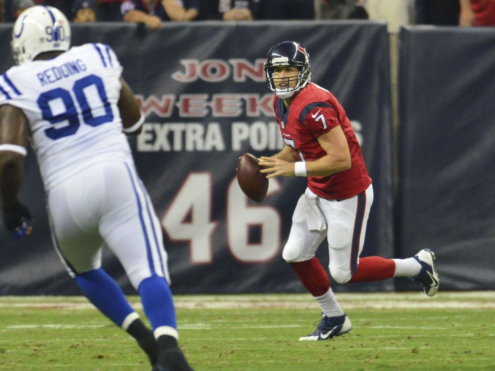 Case Keenum Colts Texans