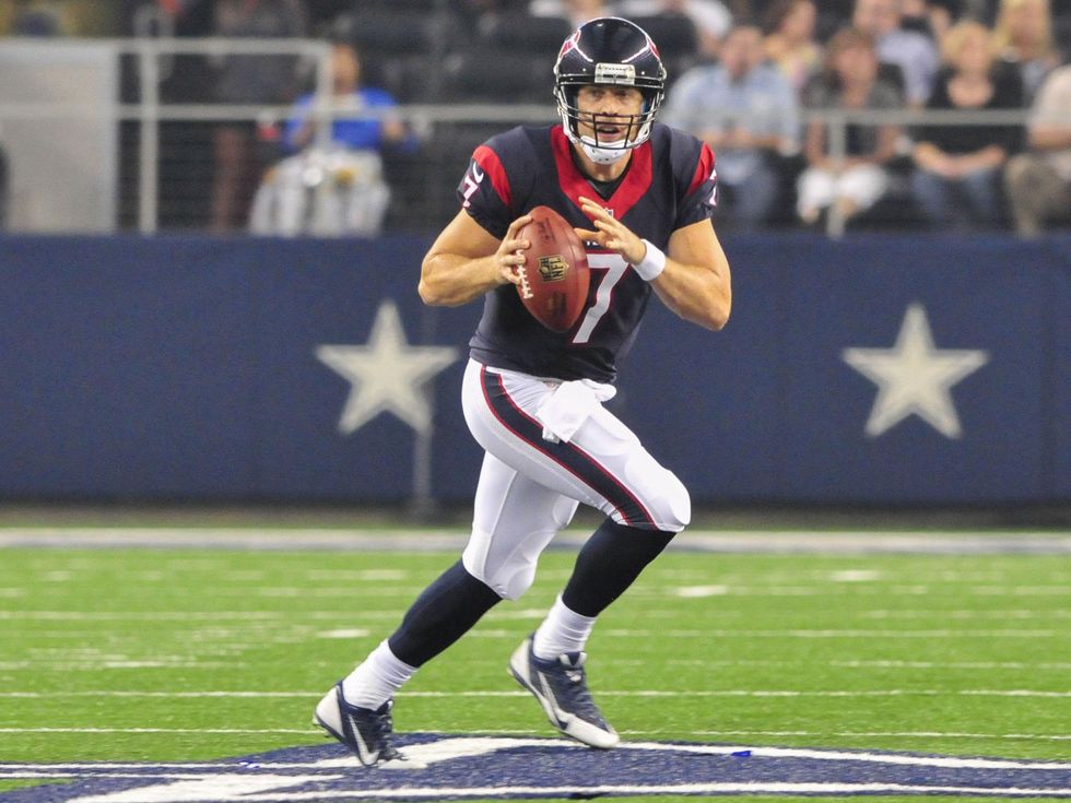 Arian Foster hurt in Case Keenum's debut - Sports Illustrated