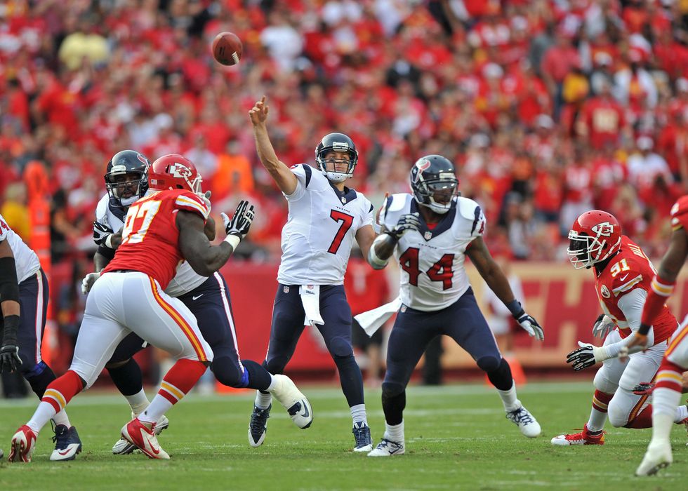 Case Keenum Texans Chiefs