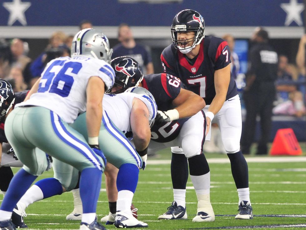 Case Keenum Texans Cowboys