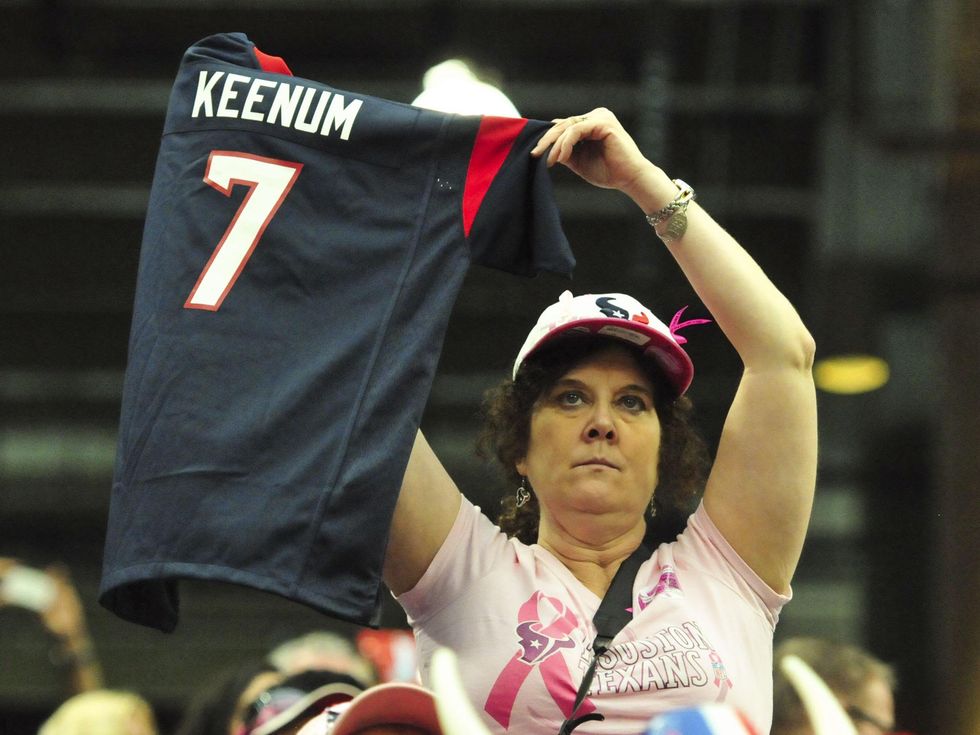 Case Keenum Texans fan