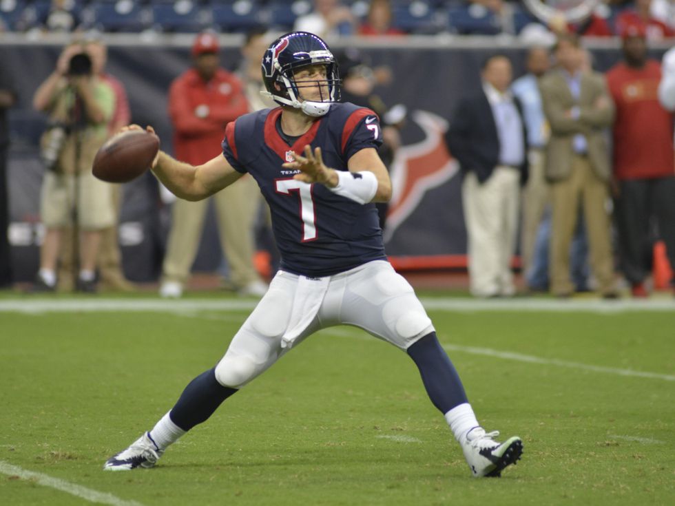 Case Keenum throw Texans 49ers