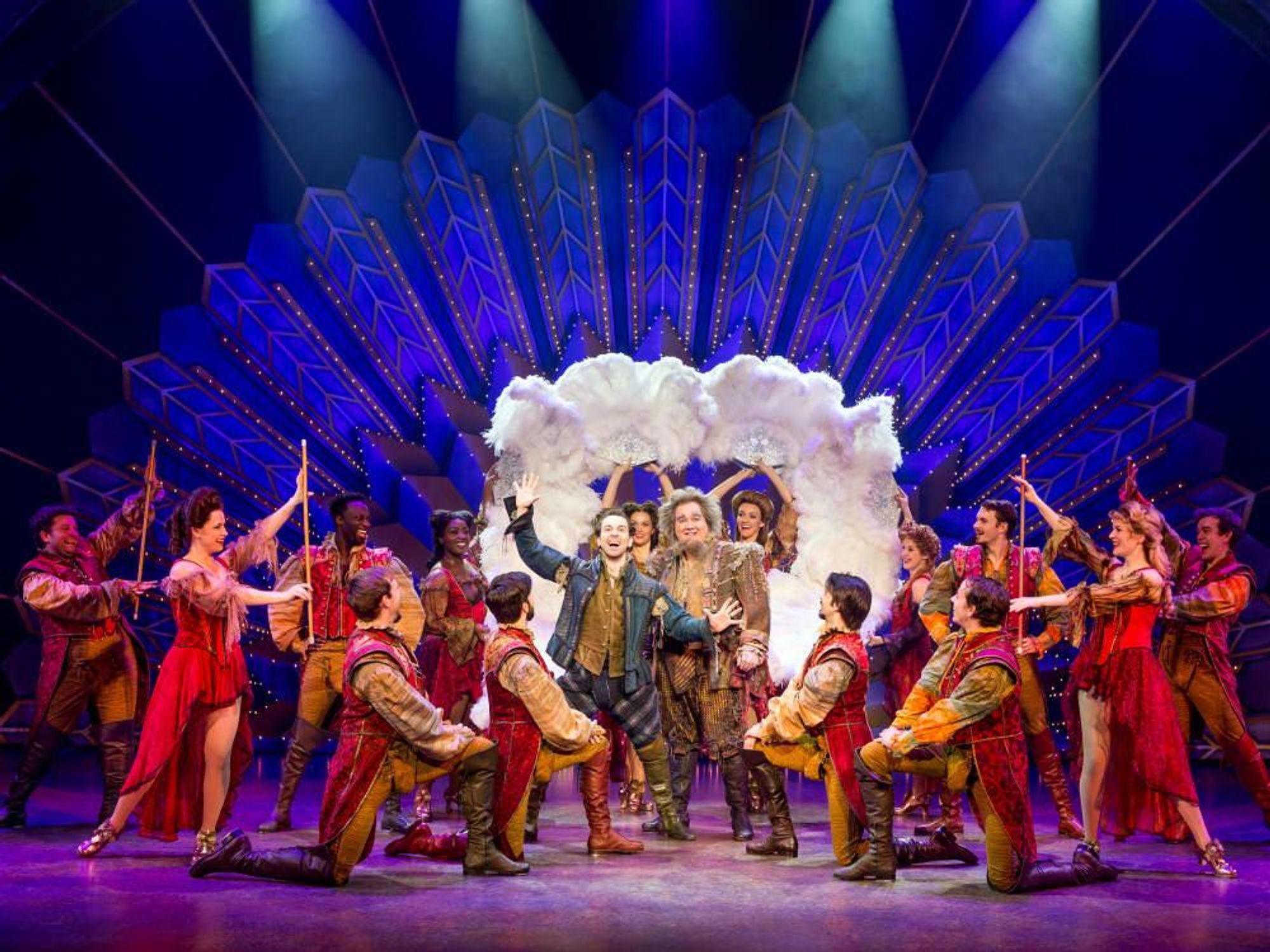 Cast of the Something Rotten! National Tour