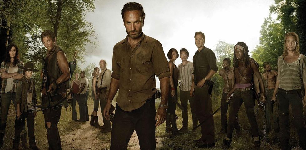 cast of The Walking Dead TV show