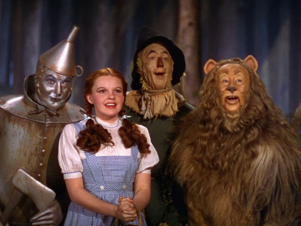 cast of Wizard of Oz film